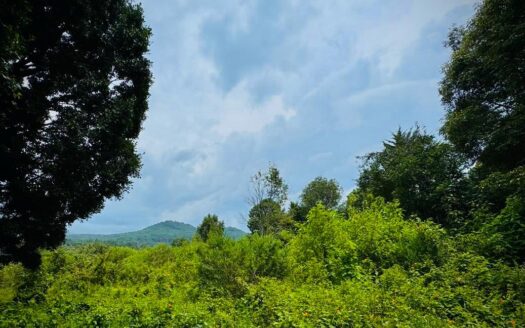 Vista a las montañas Acátitlan